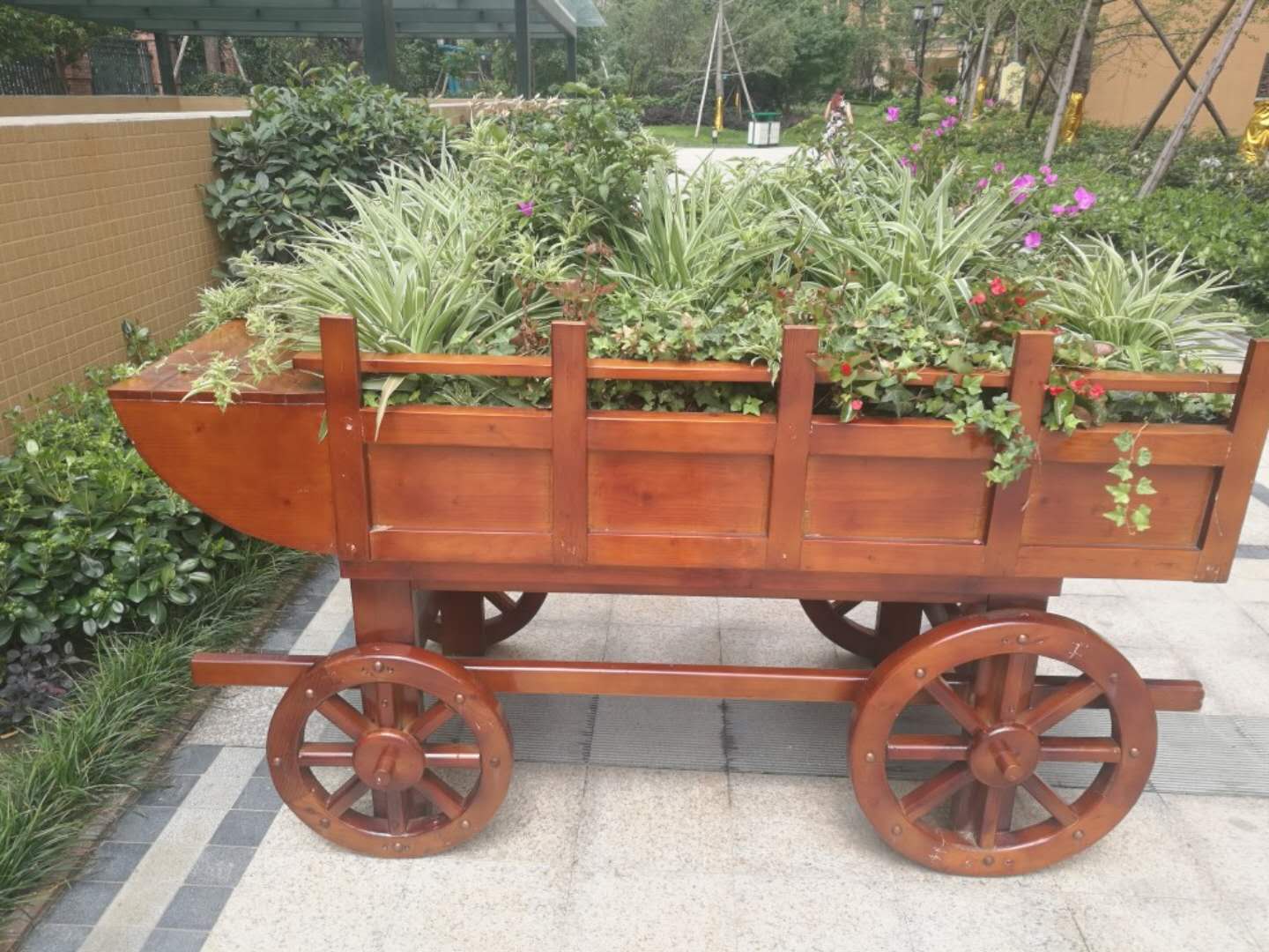 成都防腐木花箱 成都防腐木花箱